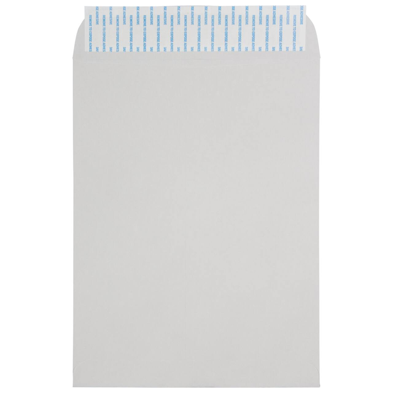 JAM Paper 9" x 12" Gray Kraft Open End Catalog Envelopes